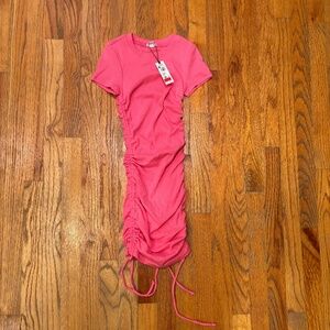 Garage Reina Ruched T-shirt Dress